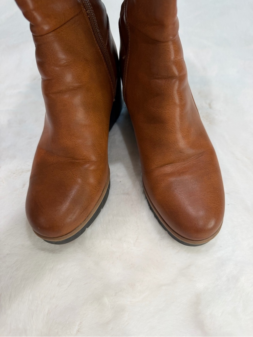 Soul Naturalizer Women’s Adrian Tall Wedge Boot - Brown Size 7.5 - Picture 5 of 8